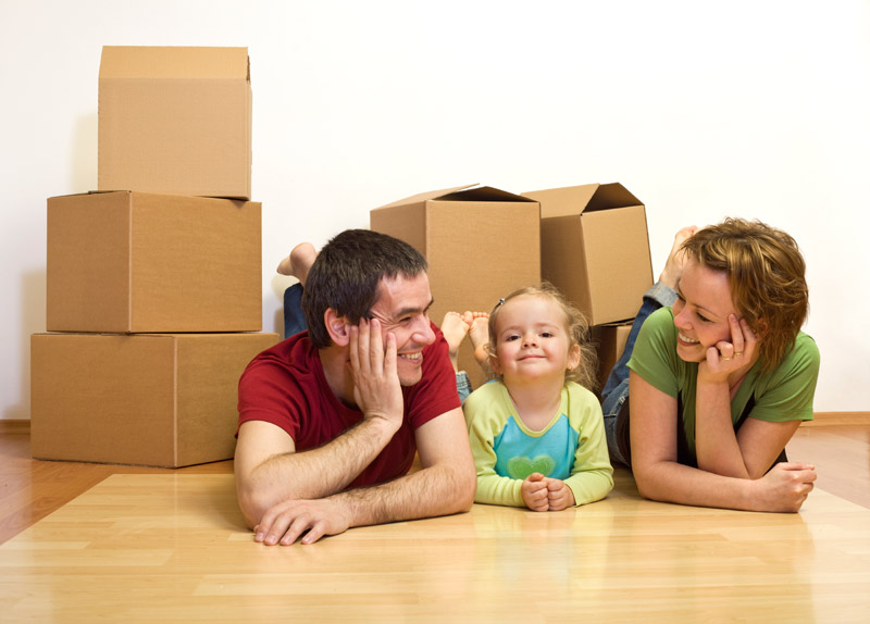 Family moving house - household Capital City Movers Wellington