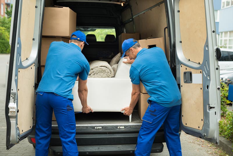 Moving van with 2 men - Capital City Movers